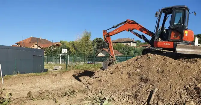 Travaux de terrassement SNTP